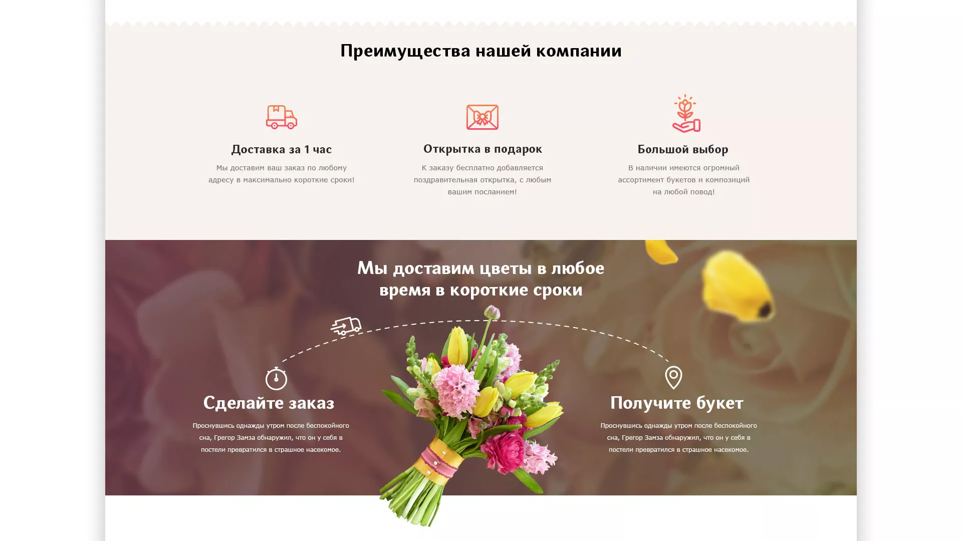 Создание интернет-магазина «Букет-онлайн» по цветам в Новоалександровске