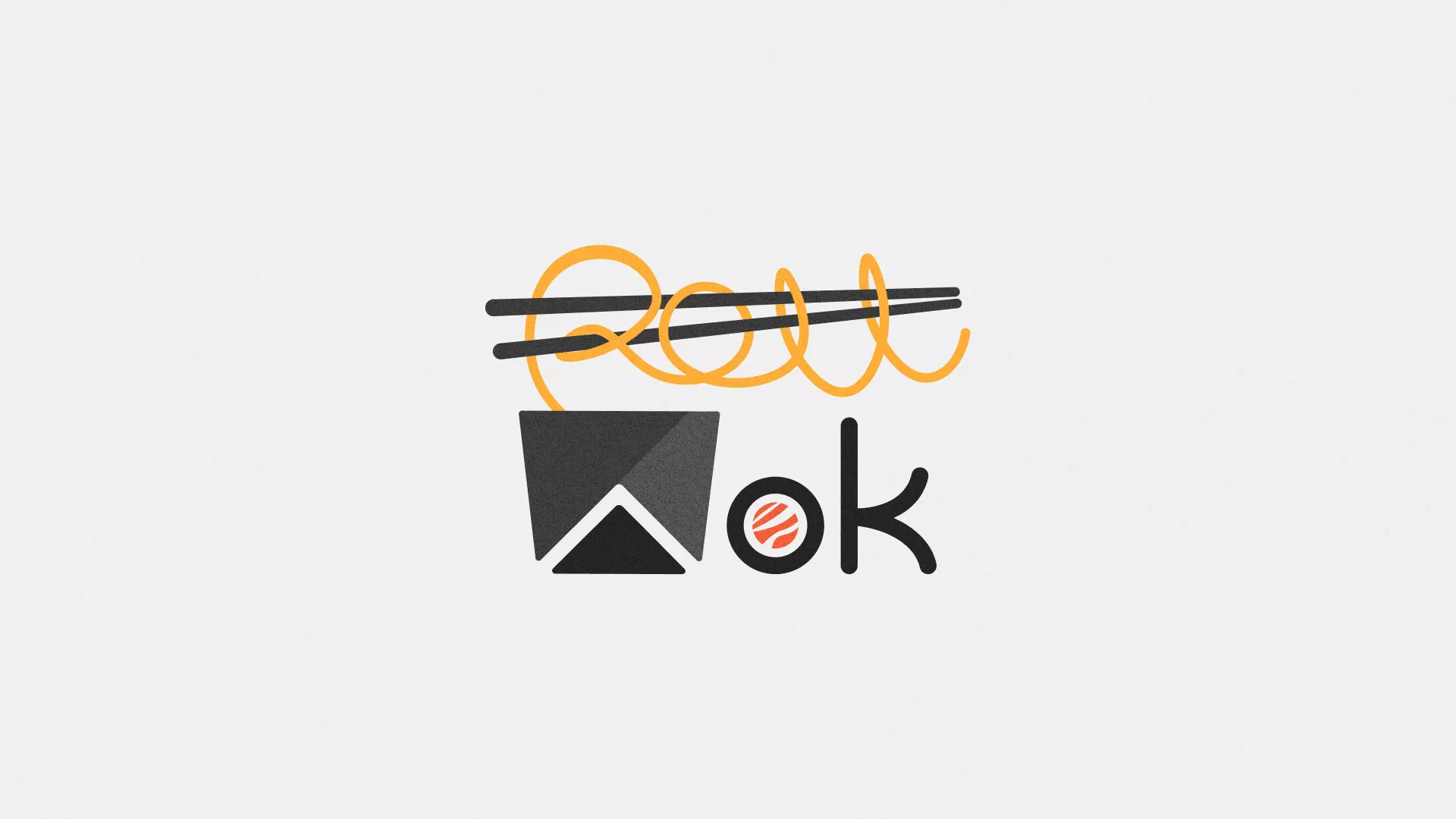 Разработка логотипа в Новоалександровске для суши-бара «Roll Wok Club» Разработка логотипа в Новоалександровске для суши-бара «Roll Wok Club»